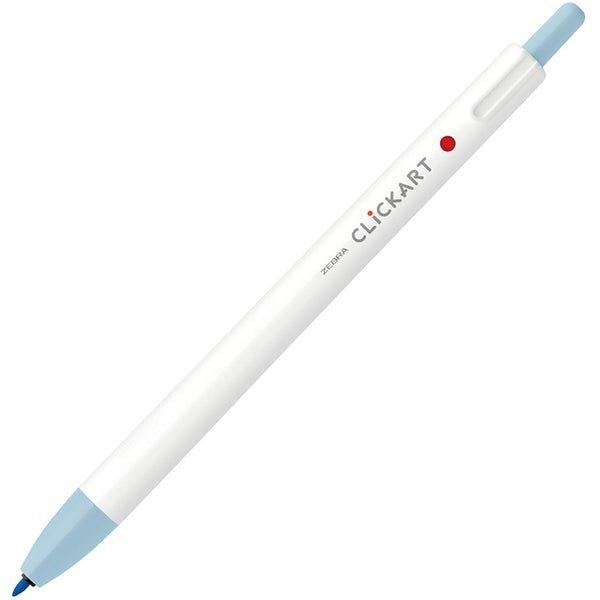 ZEBRA CLICKART Gentle light color WYSS22 0.6mm water-based pen single 12 color set - CHL-STORE 