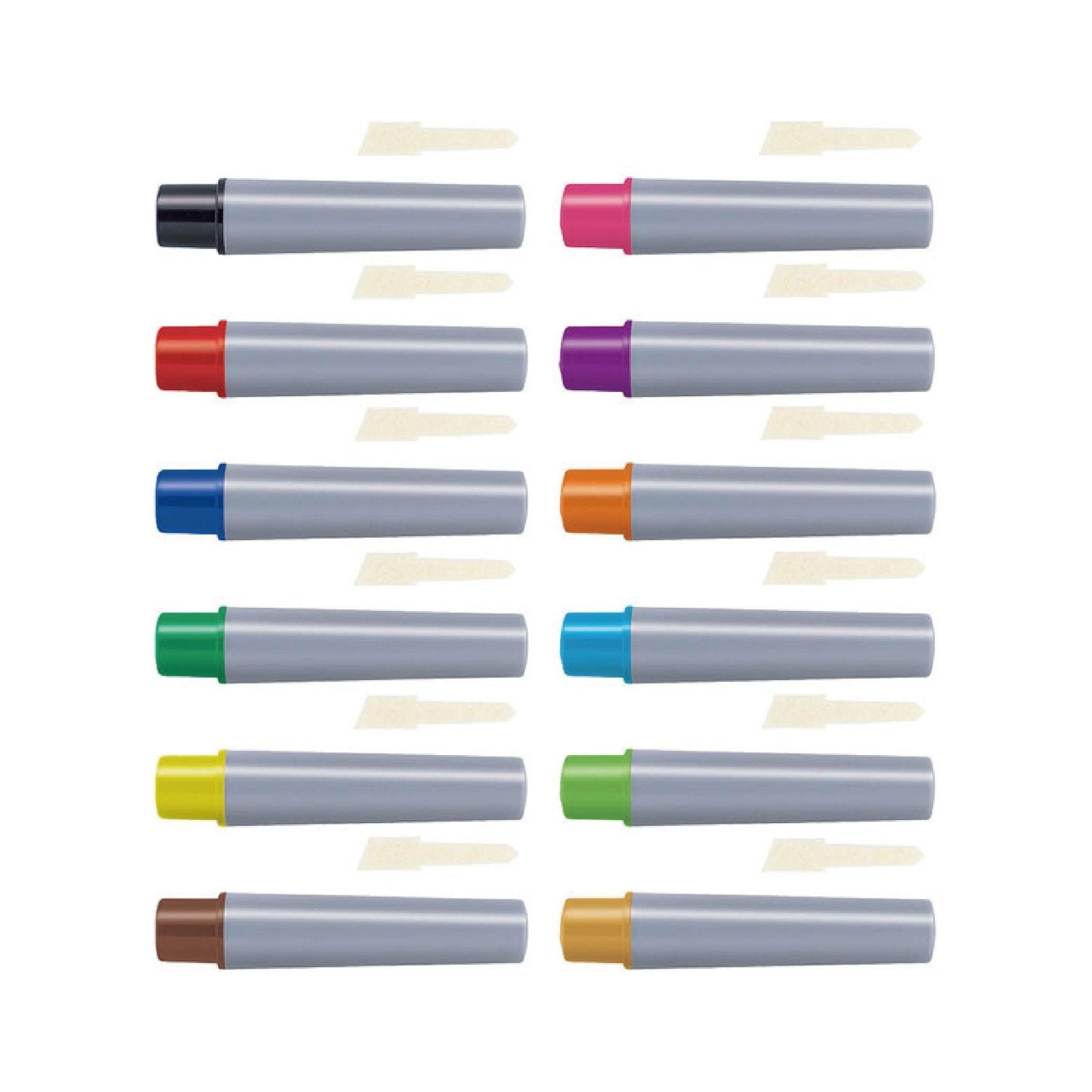 Zebra Double-Headed Marker Set: Versatile and Vibrant Colors – CHL-STORE