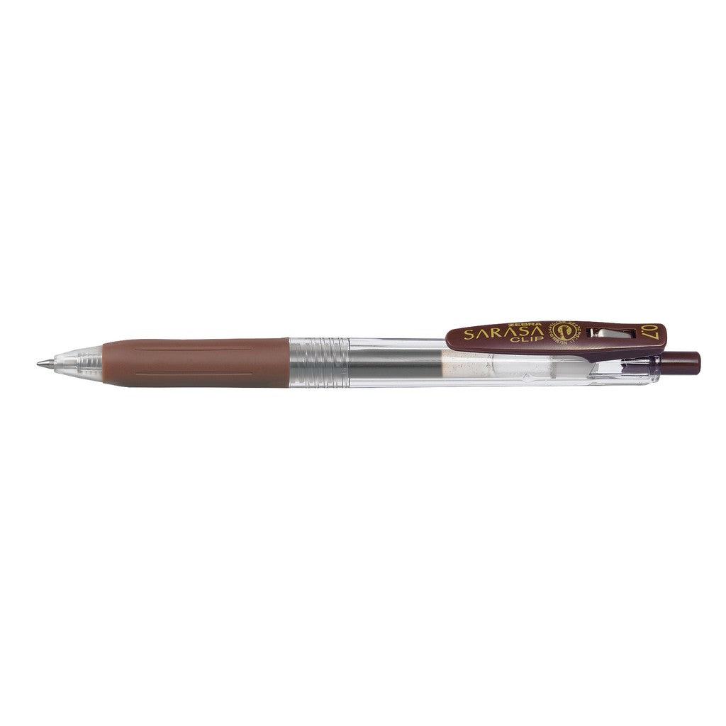 ZEBRA JJB15 SARASA CLIP 0.7mm Eco-friendly water-resistant gel pen, 20 colors in total - CHL-STORE 