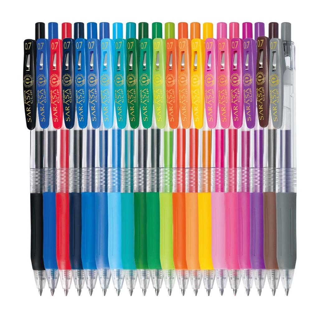 ZEBRA JJS15-10CA SARASA CLIP 0.4mm five-color set ten-color group water-resistant environmental gel pen - CHL-STORE 
