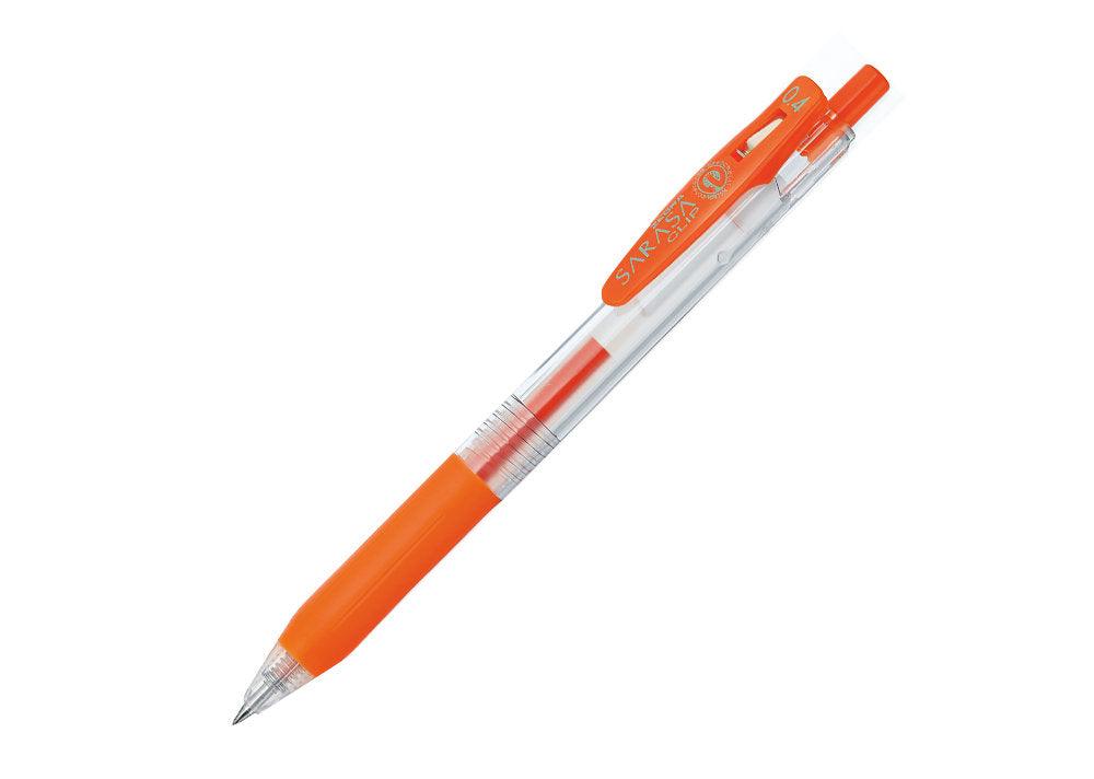ZEBRA JJS15 SARASA CLIP 0.4mm Eco-friendly water-resistant gel pen, 20  colors STA-JJS15