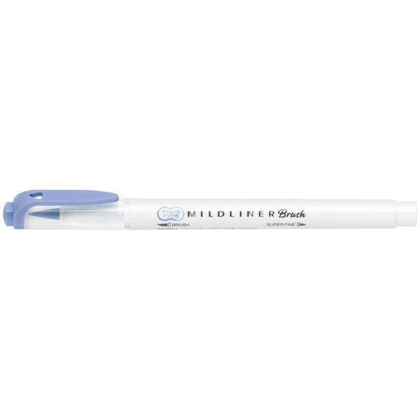 ZEBRA MILDLINER WFT8 double-headed highlighter soft-painted pen drawing marker water-based highlighter soft-headed brush extra fine - CHL-STORE 