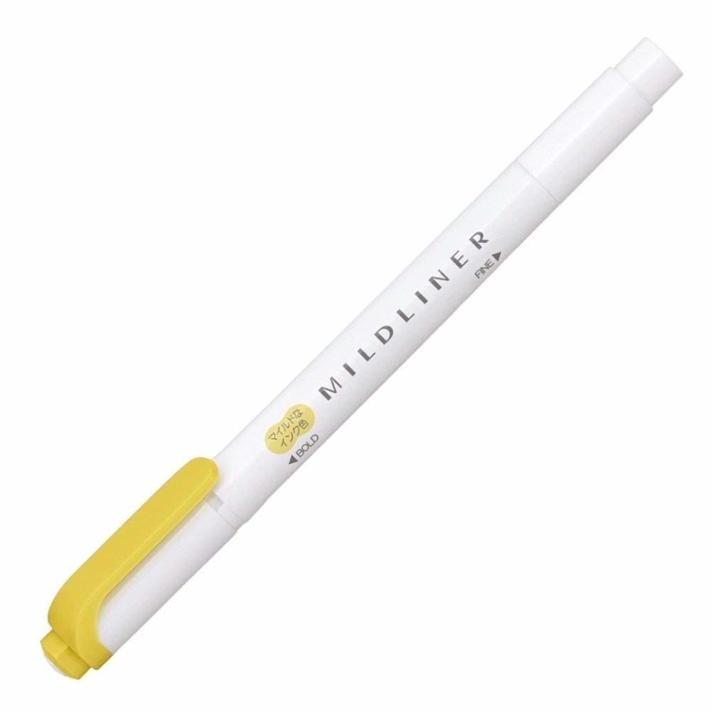 ZEBRA MILDLINER WKT7 double-headed highlighter water-based highlighter marker pen highlighter - CHL-STORE 