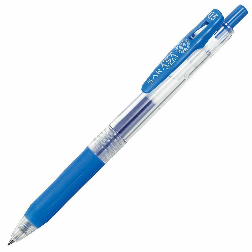 ZEBRA SARASA CLIP Environmental Gel Pen JJ15 0.5mm Total 20 Colors - CHL-STORE 