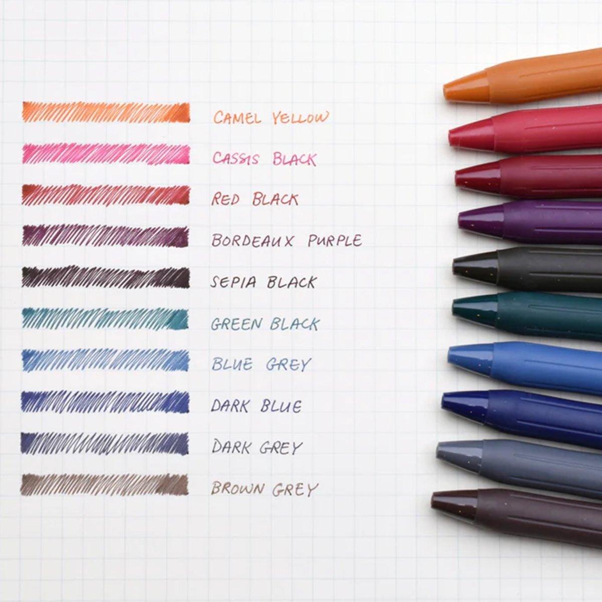 ZEBRA SARASA Vintage Color 0.5mm Vintage Color Gel Pen JJ15 - CHL-STORE 