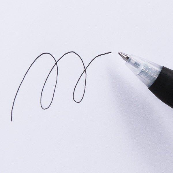 ZEBRA X ASKUL JJ15 Mist texture fogging shape limited gel pen water-based pen ball pen 0.4MM black ink - CHL-STORE 